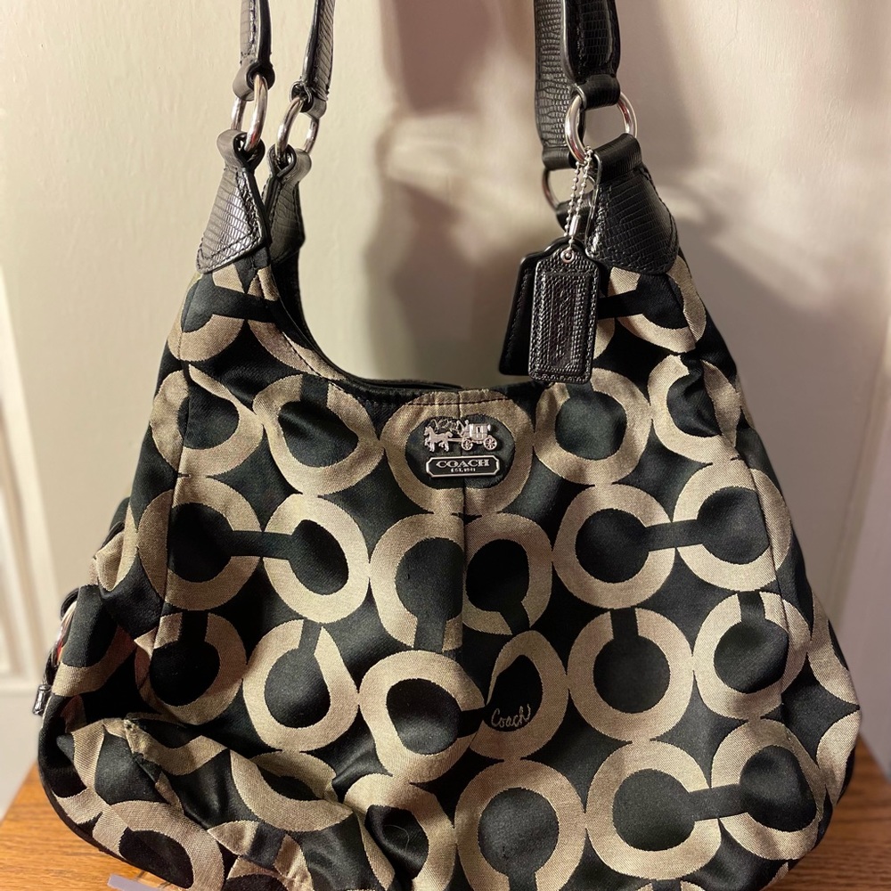 Coach Signature Hobo Bag
